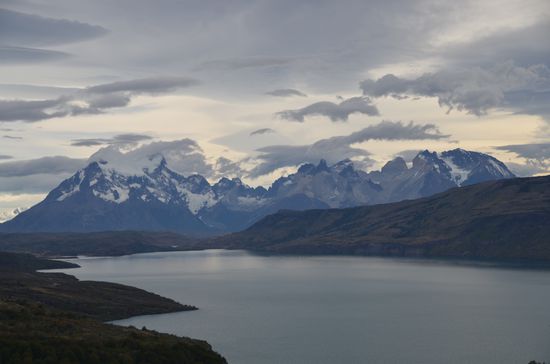 Erste Eindrücke von den gigantischen Ausmassen dieser Bergkette