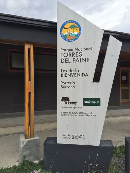 Ankunft im Nationalpark