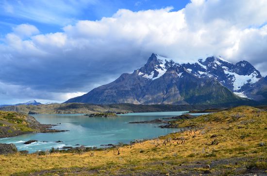 Sobald die Sonne scheint, ist das Wasser hier türkisblau