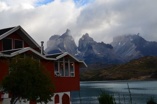 Kleiner Spaziergang über die Brücke ins Hotel