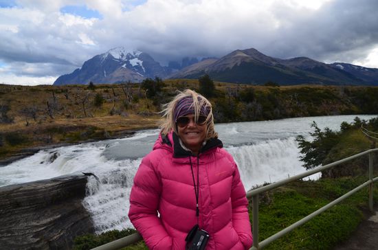 Die Paine Waterfalls - ein letztes Highlight am heutigen  Tag