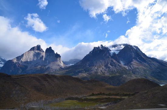 Die Wolken reissen allmählich auf