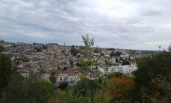 Noch mehr Aussicht auf Poitiers