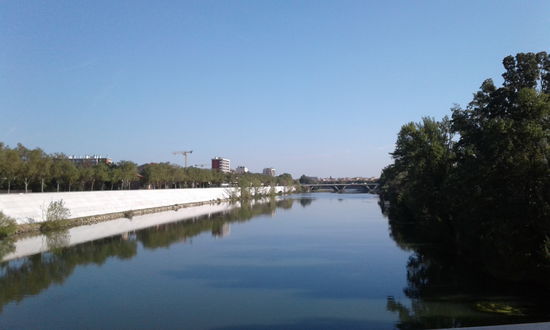 Die Garonne in Toulouse