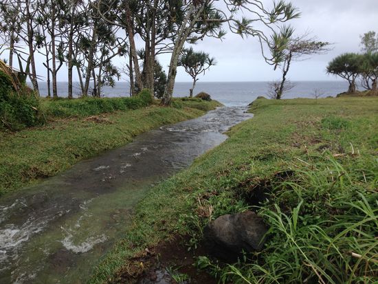 Ein rauschender Regenabfluss!