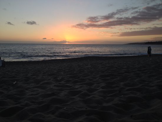 Wieder wurden wir mit einen herrlichen Sonnenuntergang belohnt.