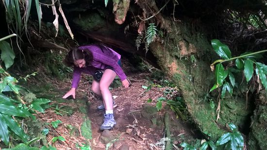 Klettern und Bücken ist angesagt