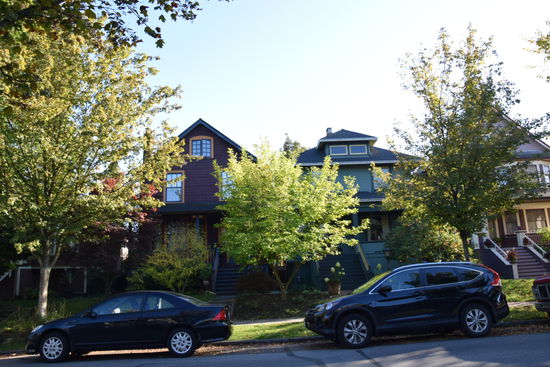 Die süßen Holzhäuser