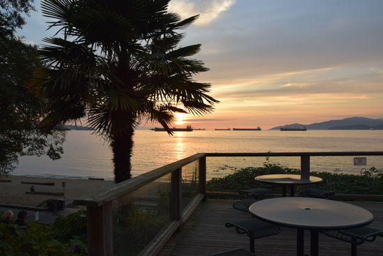 Sonnenuntergang am Third Beach (Stanleypark)
