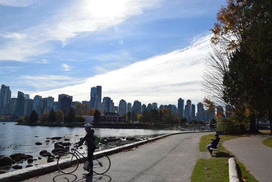 Radtour im Stanley Park