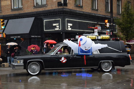 Halloween Parade in Downtown
