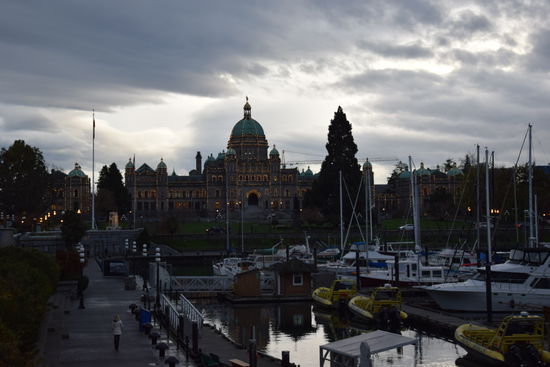 Victoria die größte Stadt auf Vancouver Island