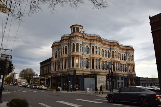 Port Townsend hat viele alte schöne Gebäude.