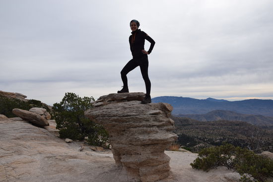 Auf dem Weg zum Gipfel von Mount Lemmon