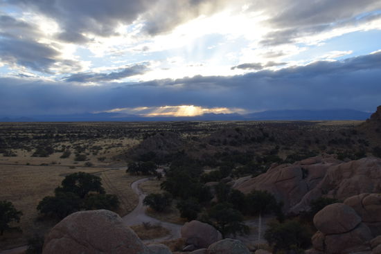 Die Aussicht in Cochise ist einfach der Hit