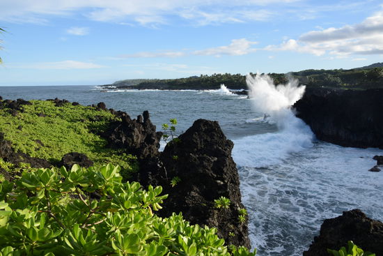Wanderung an der Küste