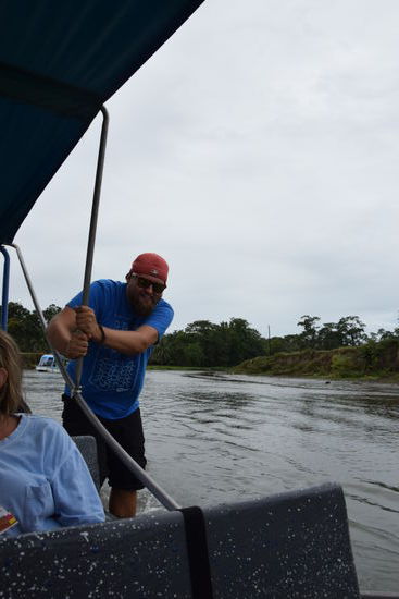 Und dann musste Rahan auch noch das Boot anschieben