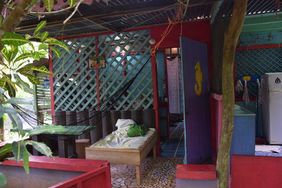 Unsere gemütliche Dschungelunterkunft