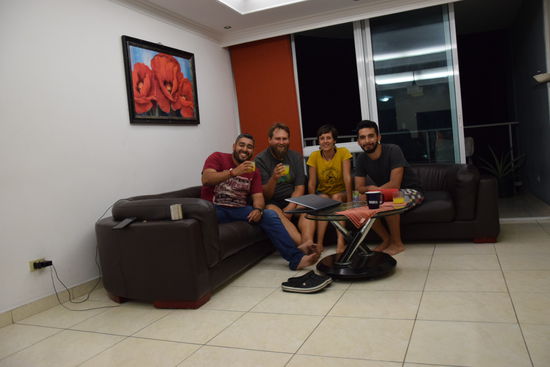 Anschiedsabend mit Rafael und seinem Mitbewohner