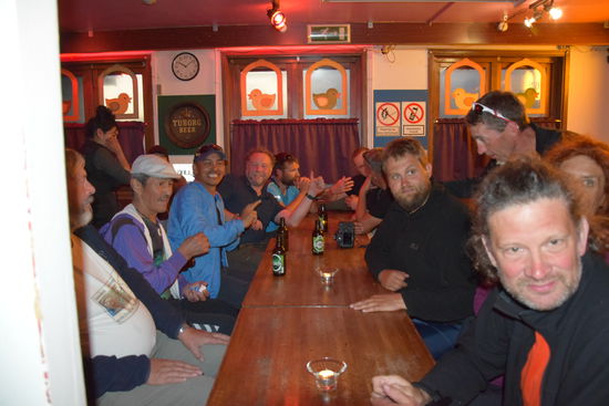 Der nette Abend in der Kneipe.