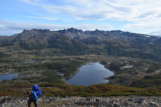Nach jedem anstrengenden Anstieg gabs eine klasse Aussicht zur Belohnung