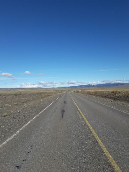 Die Straßen sind hier so einsam