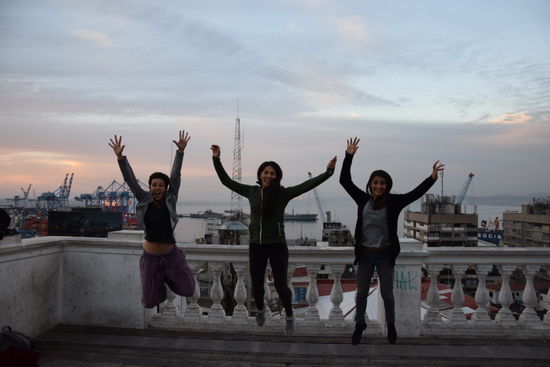 Ich, Alejandra und Nadia