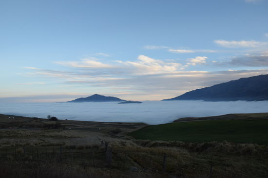 "Über den Wolken" teilweise verlief unsere Strecke über Pässe mit 3000 Meter Höhe