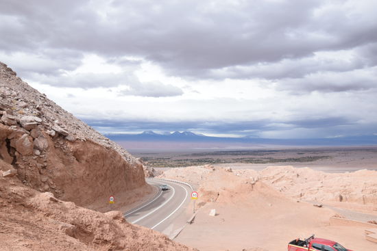 Die sandigen Pisten waren ganz schön anstrengend