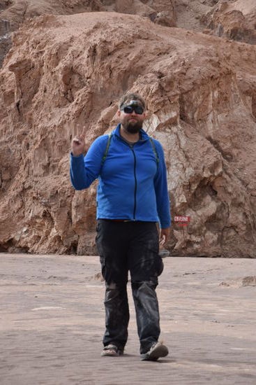 Rahan nach der Höhlenerkundung