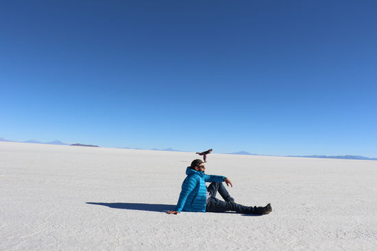 Ich tanze Diego auf dem Kopf herum