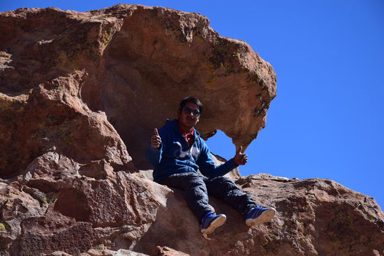 Unser Tourguide Elias