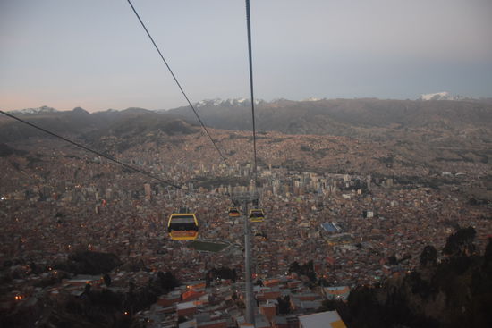 Meine Lieblingsbeschäftigung hier Seilbahn fahren