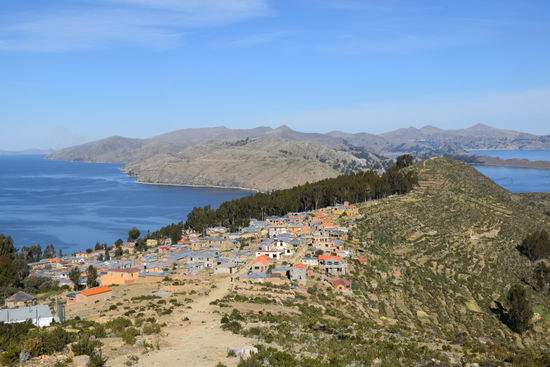 In diesem kleinem Ort schliefen wir