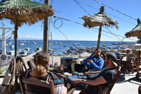 Mittagspause in Copacabana