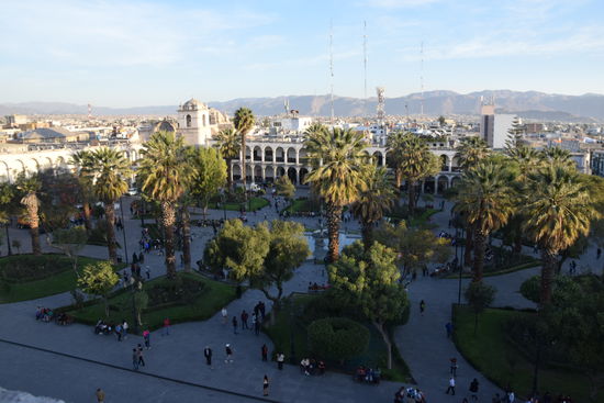 Der Plaza von Arequipa