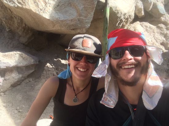 Diego und ich auf der Colca Canyon Tour