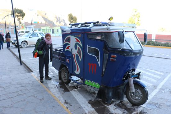 Und ich dachte diese Taxis gibts nur in Indien