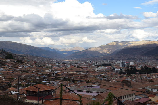 Der Blick über die Stadt