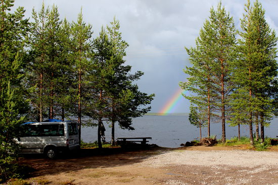 Stellplatz in Herrö, Schweden