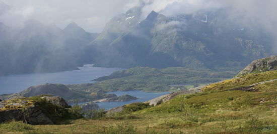 Auf dem Weg hoch zum Digermulkollen gab es immer wieder phantastische Ausblicke