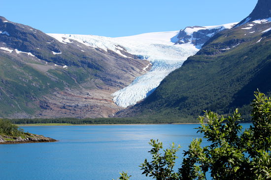 Ein touristisches Highlight: der Svartissengletscher