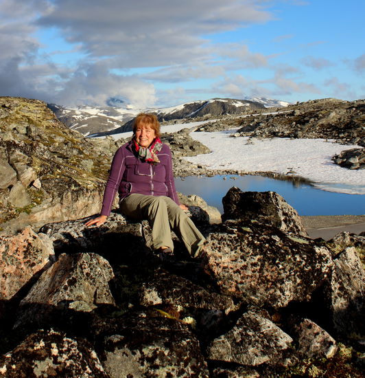 Sonne, Wolken, Schnee......meine Welt!