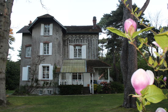 Unsere Villa in Sainte-Marguerite-sur-Mer bei den Klippen von Vasterival.