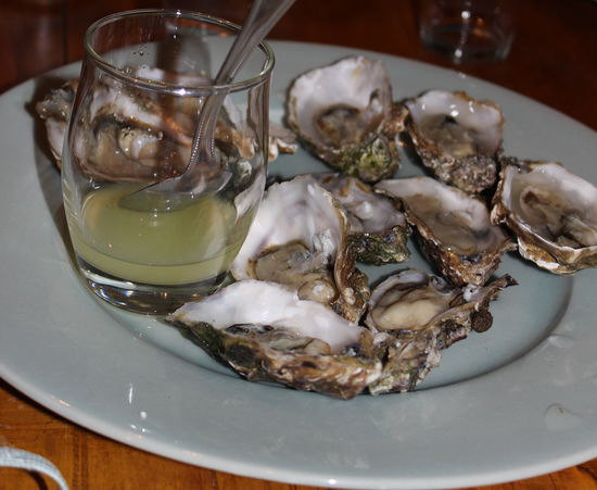 Austern! Frischer als hier geht es nicht!