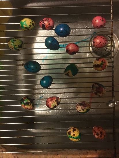 Mit Lebensmittelfarbe gefärbt - Biokost und Diskussionen über die Nahrungsmittelzutaten. Ein heißes Thema, das täglich neu erörtert wurde.