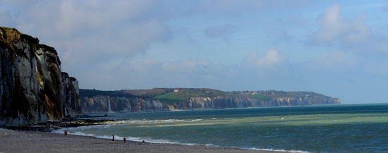 Kiesstrand von Dieppe