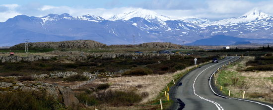 Typisches Landschaftsbild auf unsere Fahrt in den Westen Islands
