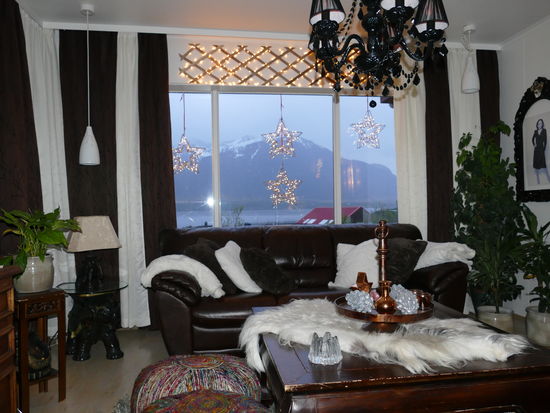 Wohnzimmer unserer ersten Unterkunft