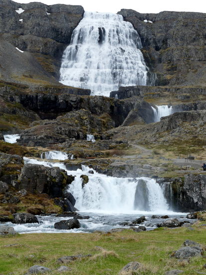 Der Dynjandi-Wasserfall